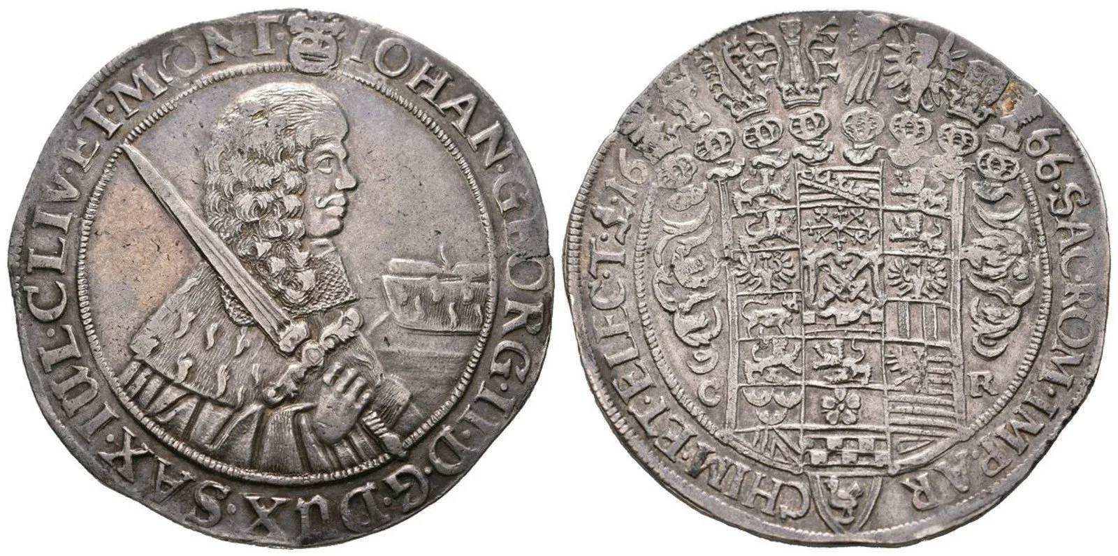Sasko, Johann Georg II., 1656 - 1680 — 1