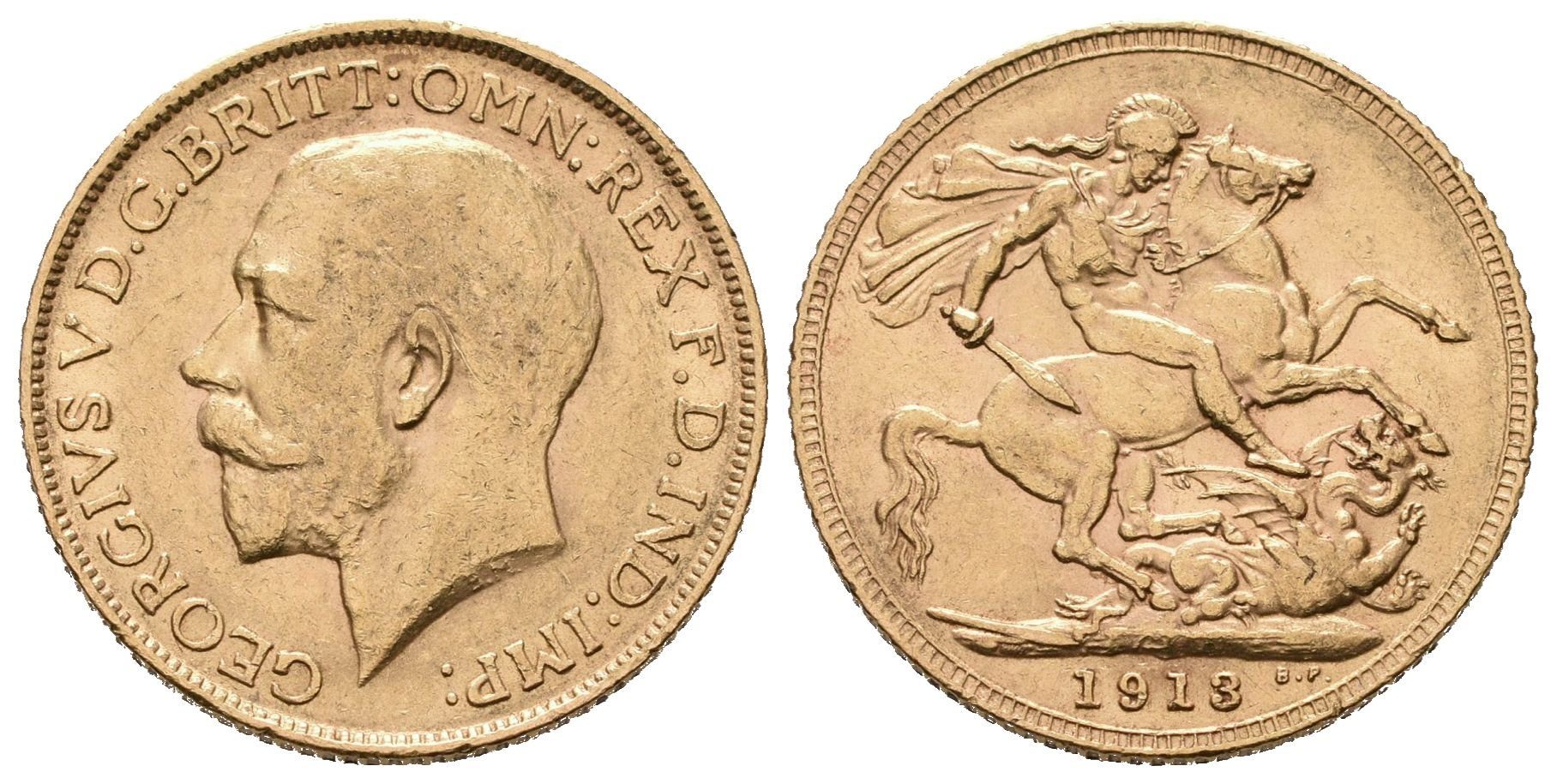 Velká Británie, Sovereign 1913