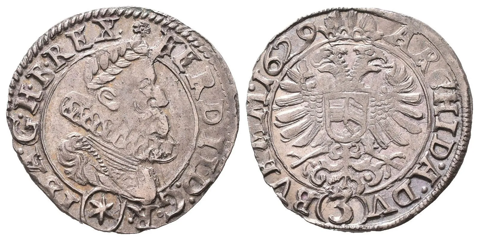 Ferdinand II., 1619 - 1637 (Mince dobrého zrna) — 1