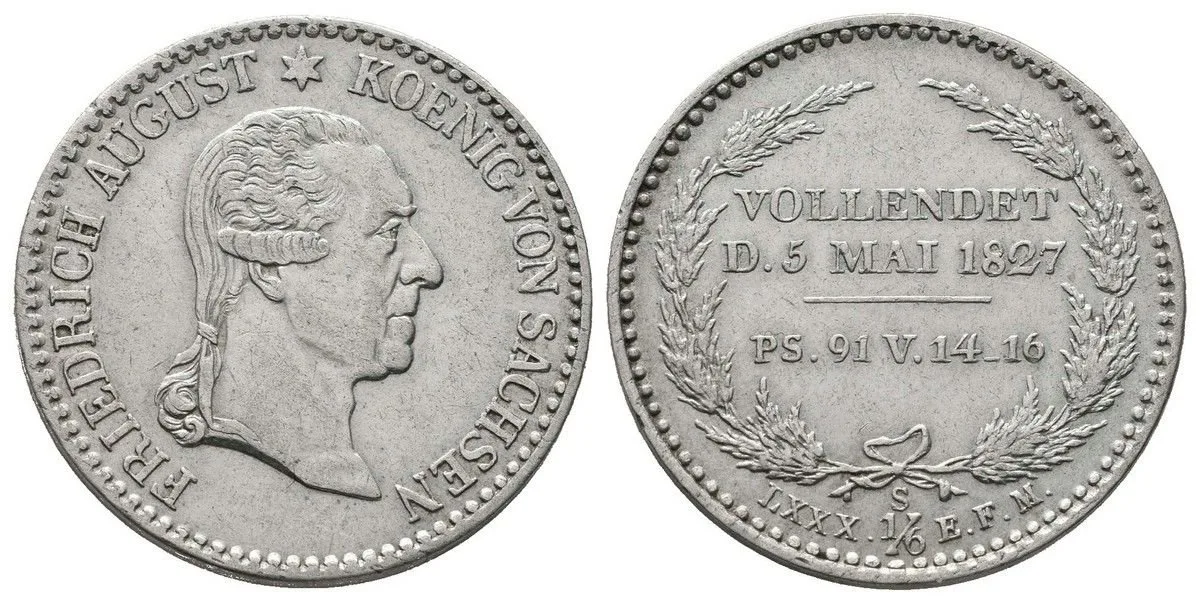 Sasko, Friedrich August III./I., 1763 - 1827 — 1