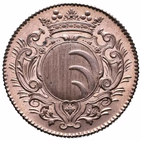 Cu odražek 1/2 Tolaru (Gulden) b.l., Don.3502, Pol.54, zkušební ražba (11,31 g),