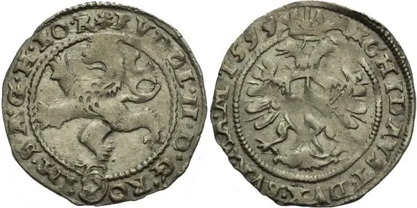 Bílý groš 1599, Kutná Hora - Dominig