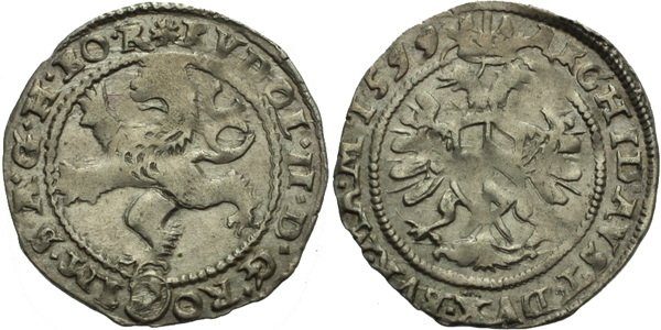 Bílý groš 1599, Kutná Hora - Dominig