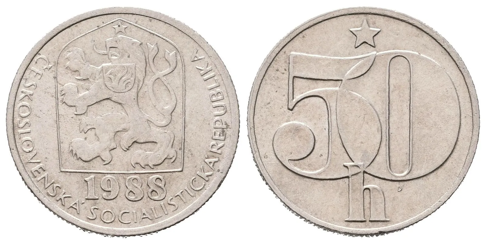 50 Haléř 1988