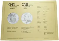 200 Kč 1998 - František Kmoch, kapsle, certifikát — 2