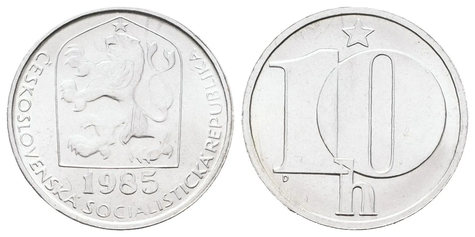 10 Haléř 1985