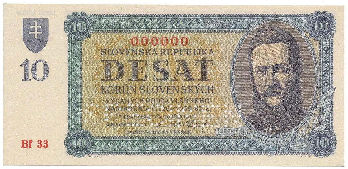 Slovenský stát, 1939 - 1945 — 1