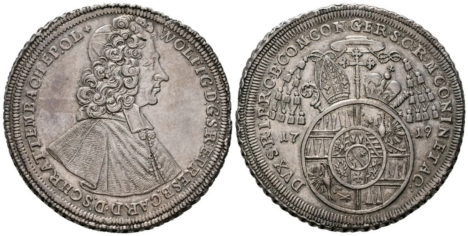 Olomouc - biskupství, Wolfgang von Schrattenbach, 1711 - 1738 — 1