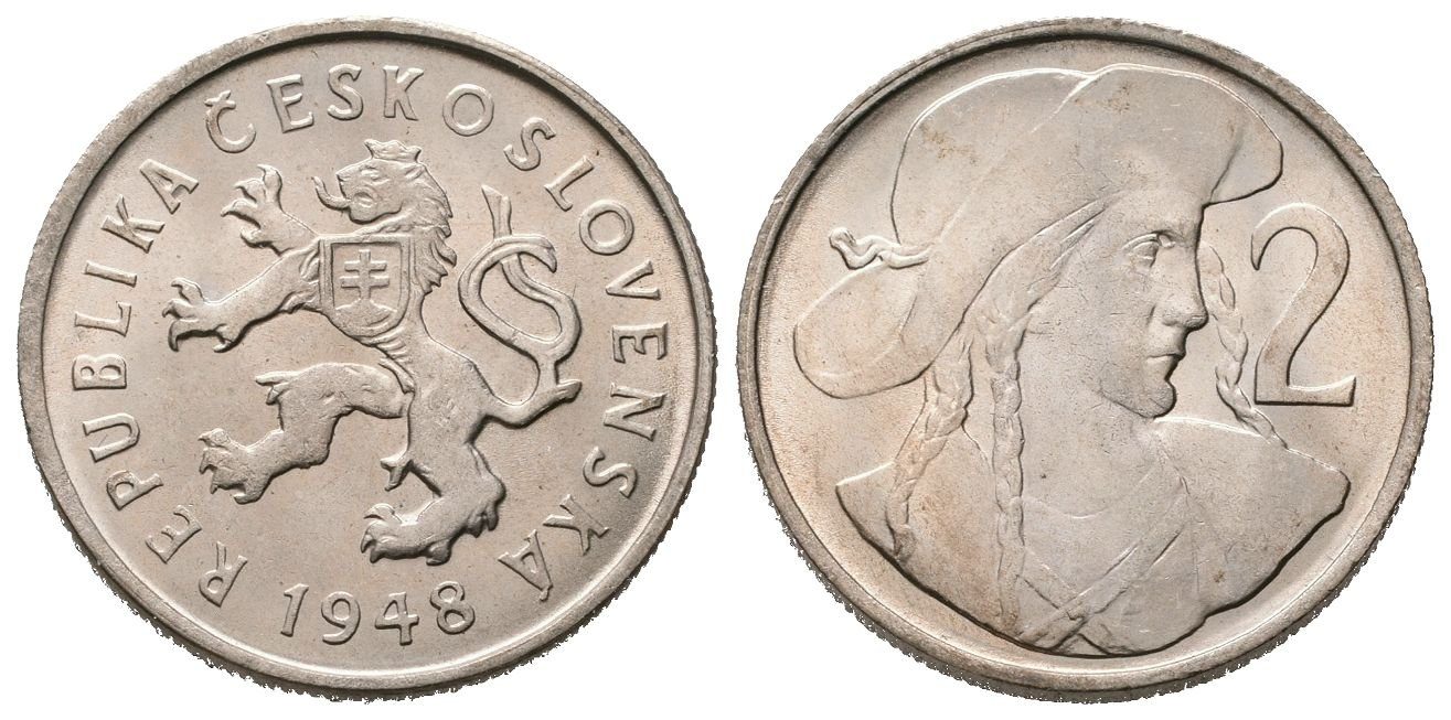 2 Koruna 1948
