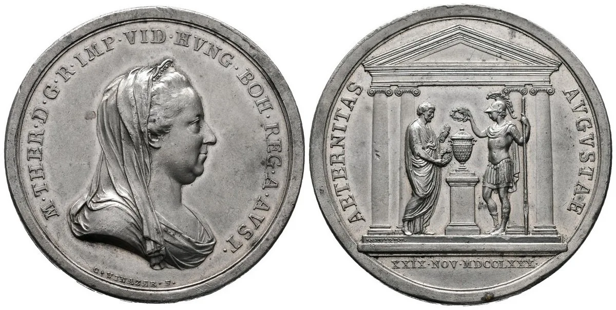 Marie Terezie, 1740 - 1780 — 1