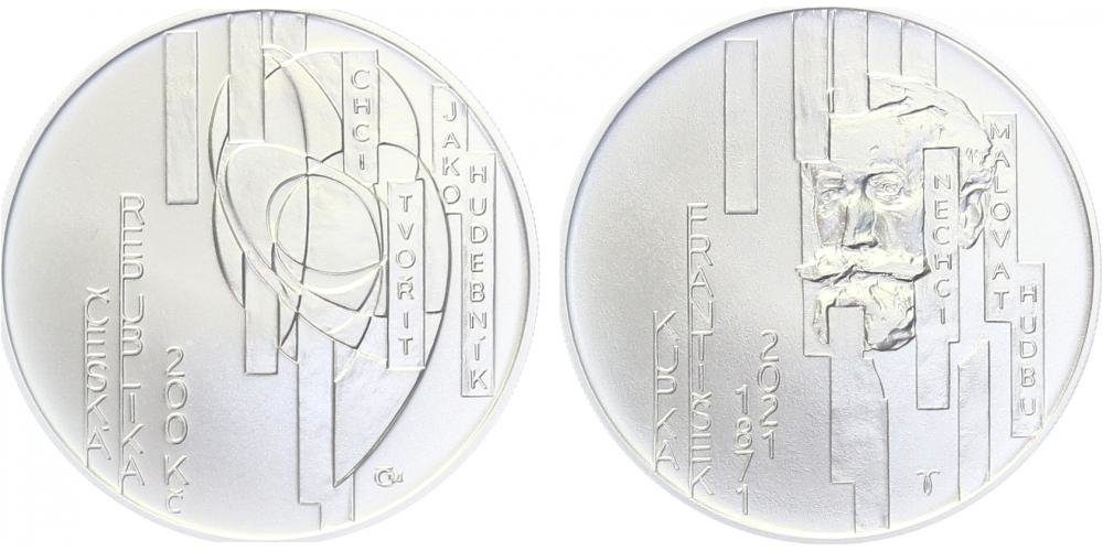 200 Kč 2021 - František Kupka - bez certifikátu