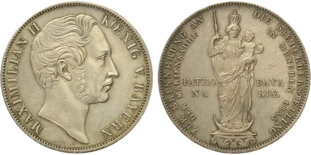Bavorsko, Maximilian II., 1848 - 1864 — 1