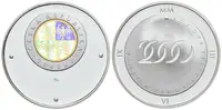 2000 Kč 2000 - Rok dva tisíce - konec milénia, PROOF - fotografie 7