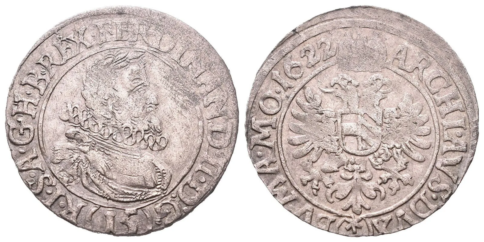 Ferdinand II., 1619 - 1637 (Mince kiprová) — 1