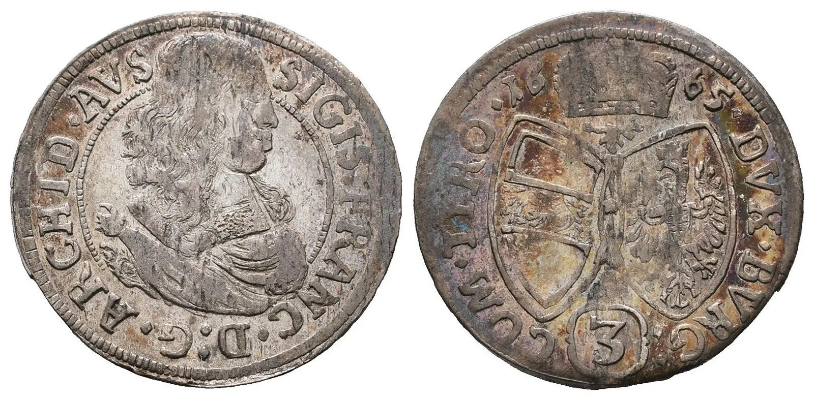 Arcivévoda Zikmund František, 1662 - 1665 — 1