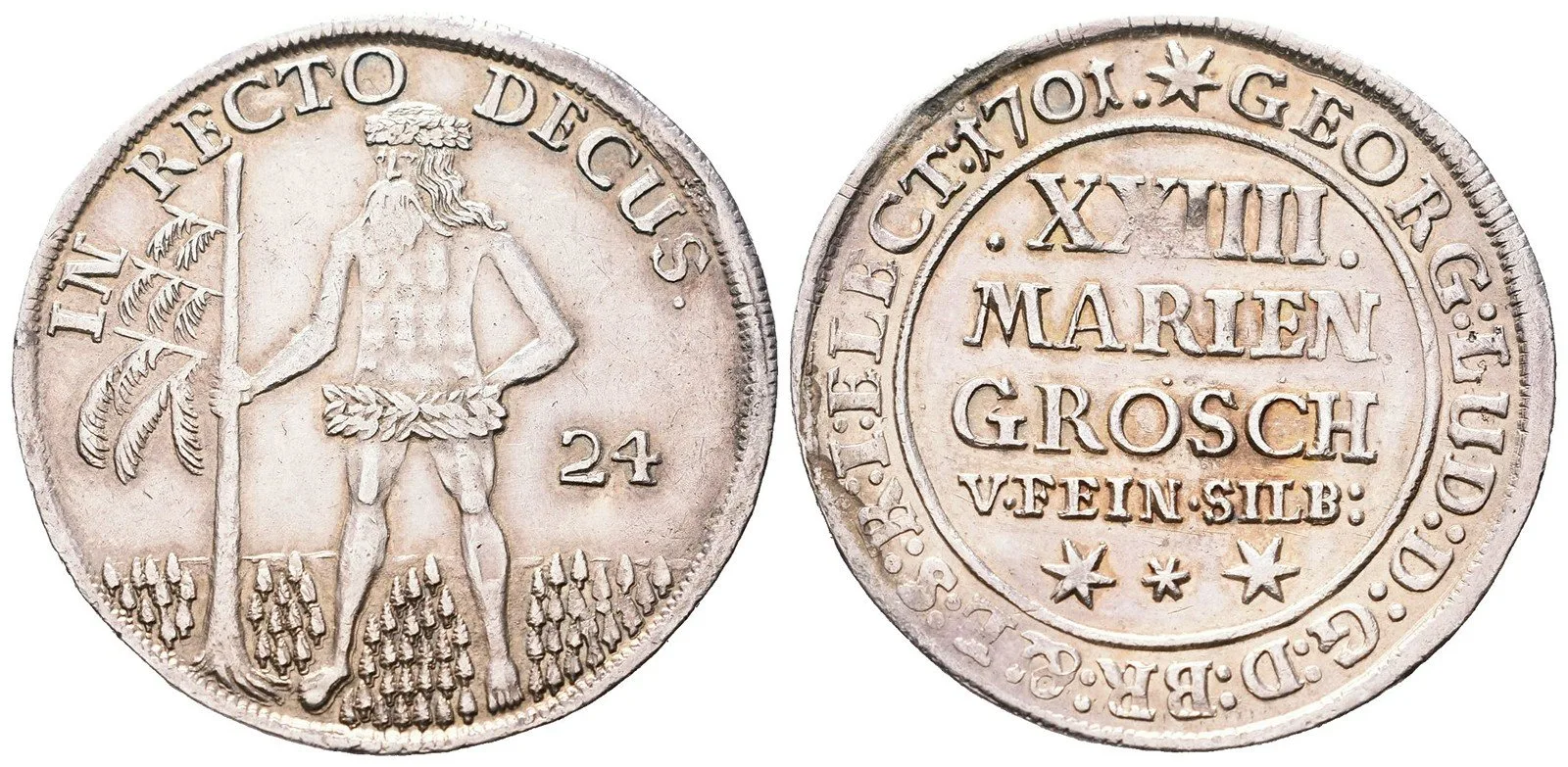 Braunschweig - Lüneburg - Calenberg - Hannover, George Ludwig, 1698 - 1727 — 1