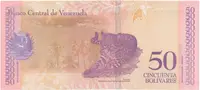 Venezuela, 50 Bolivares 2018, P.105a - fotografie 2