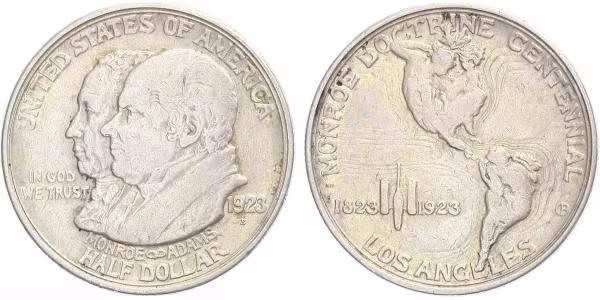 USA, 1/2 Dollar 1923