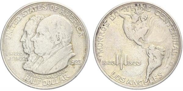 USA, 1/2 Dollar 1923