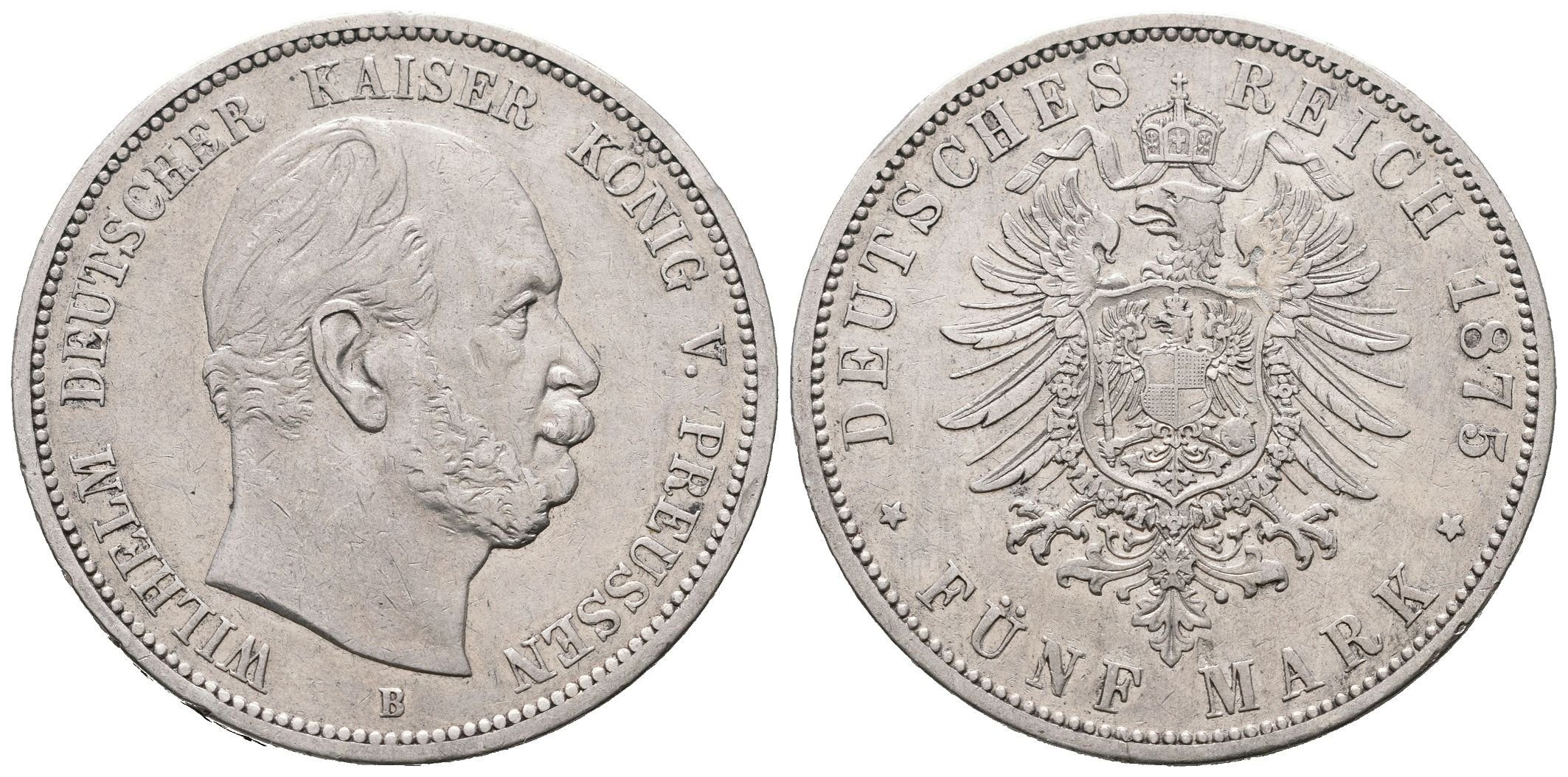 Prusko, 5 Marka 1876 B