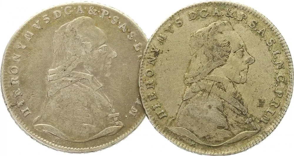 Salzburg - arcibiskupství, Hyeronymus Colloredo, 1772 - 1803 — 1