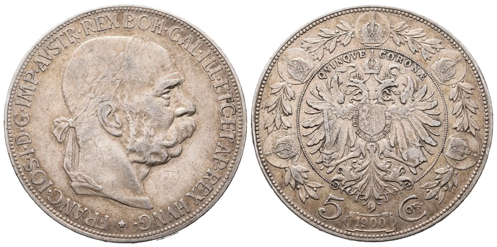 5 Koruna 1900