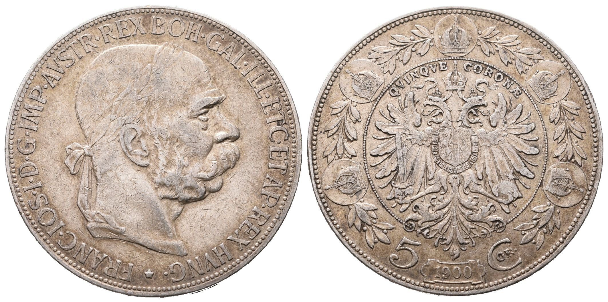 5 Koruna 1900