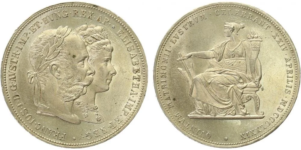 Rakouská a spolková měna, 1857 - 1892 — 1