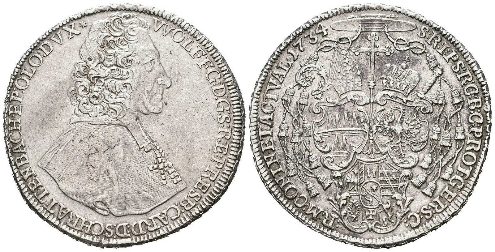 Olomouc - biskupství, Wolfgang von Schrattenbach, 1711 - 1738 — 1