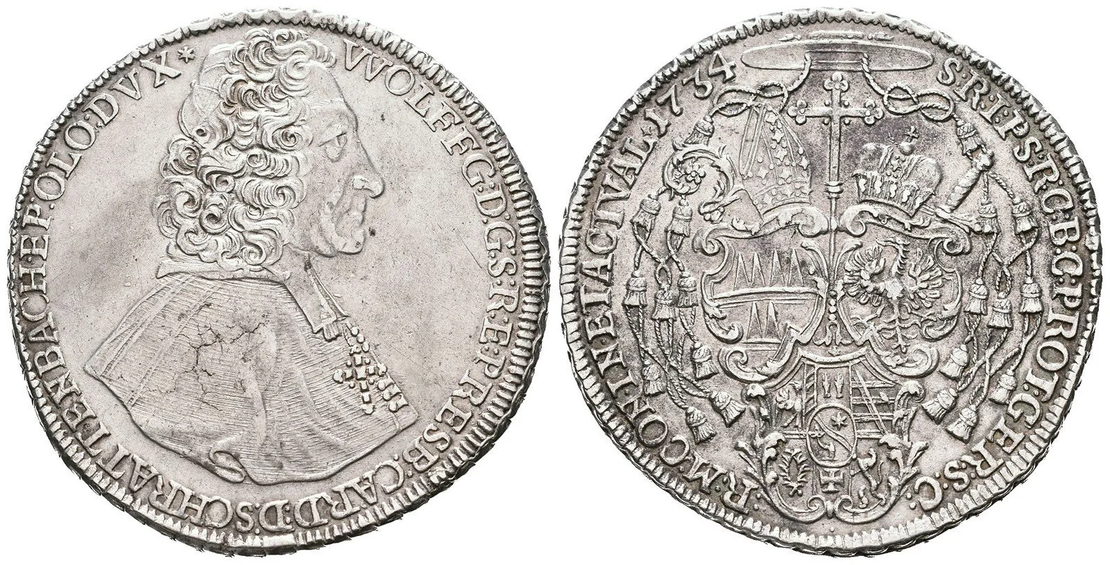 Olomouc - biskupství, Wolfgang von Schrattenbach, 1711 - 1738 — 1