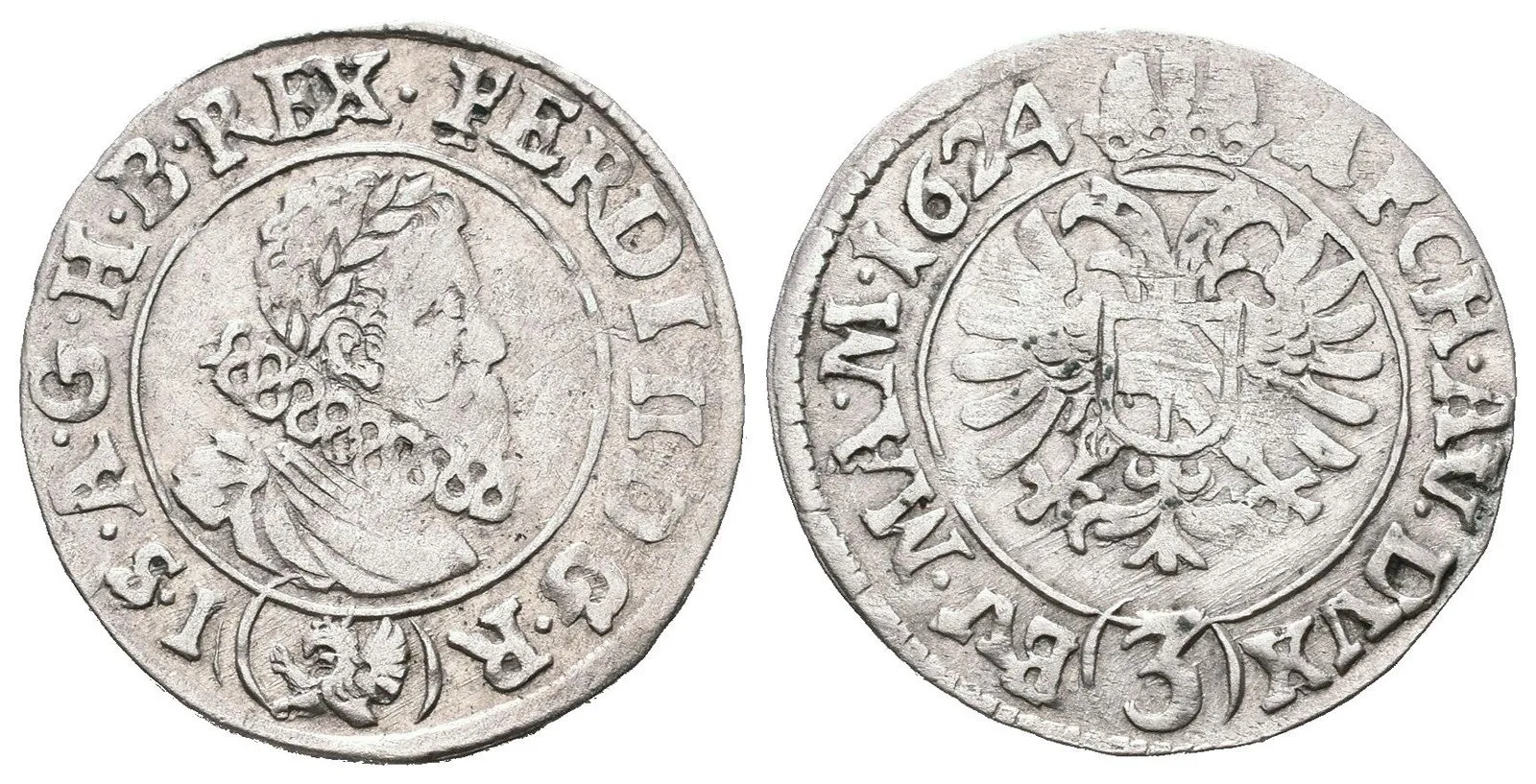 Ferdinand II., 1619 - 1637 (Mince dobrého zrna) — 1