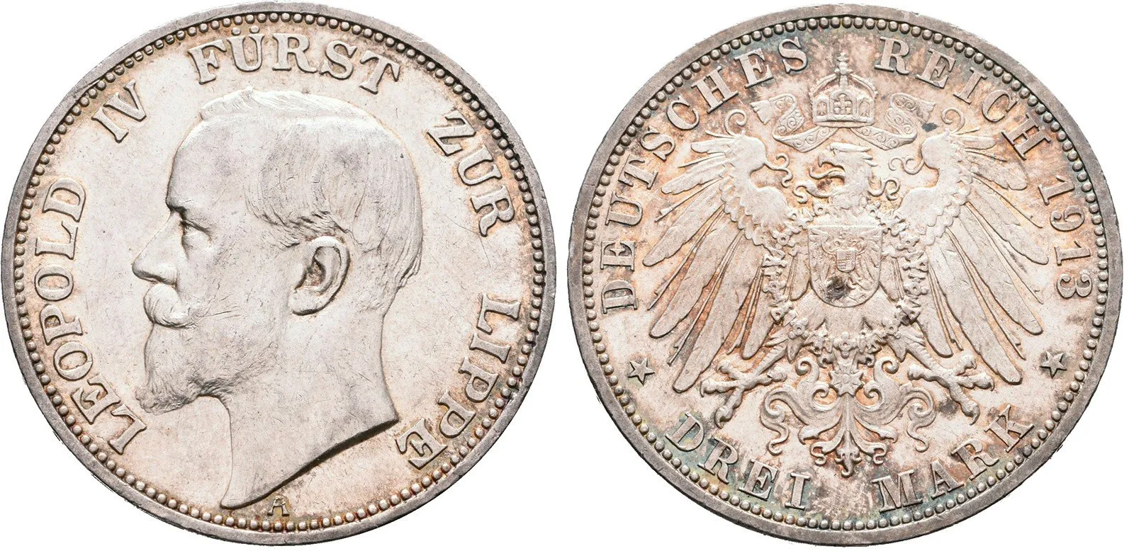 Lippe, Leopold IV., 1905 - 1918 — 1