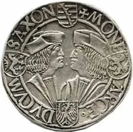 Sasko, Friedrich III., Johann a Georg, 1507 - 1525 — 1