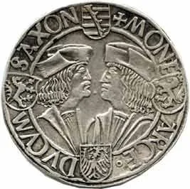 Sasko, Friedrich III., Johann a Georg, 1507 - 1525 — 1