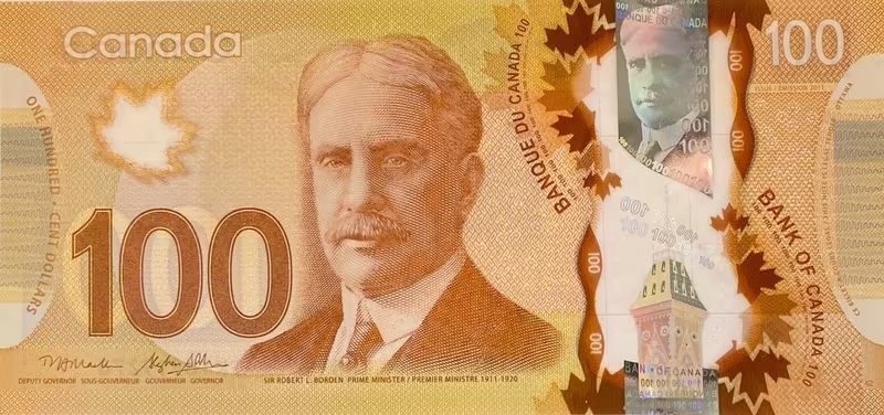 Kanada, 100 Dollars 2011, plastová, P.110