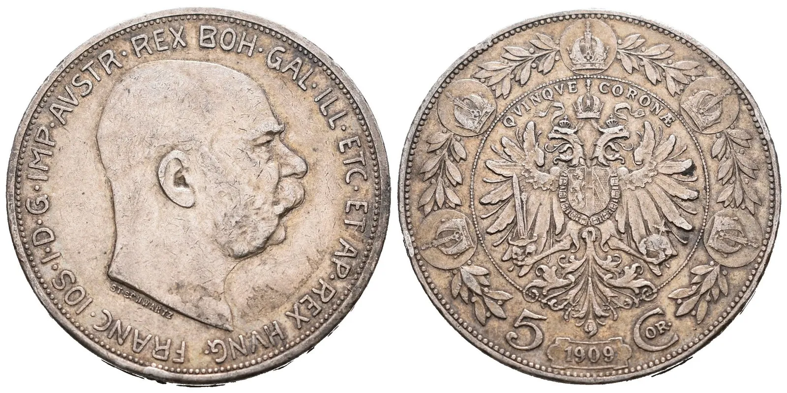 5 Koruna 1909
