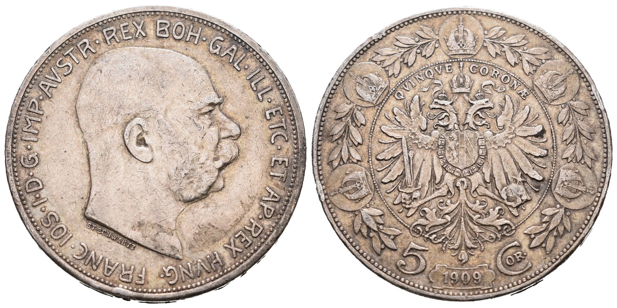 5 Koruna 1909