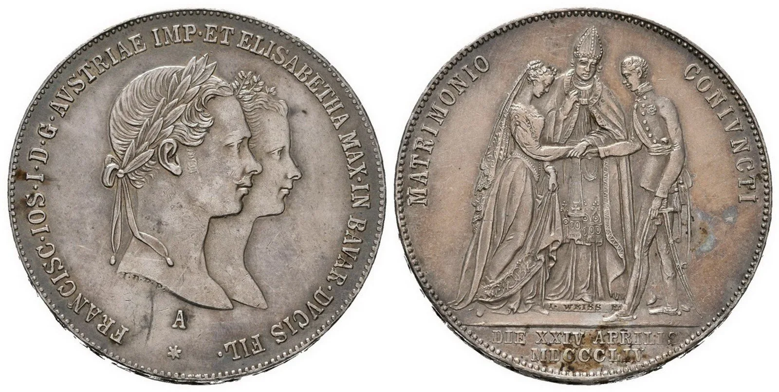 Konvenční měna, 1848 - 1857 — 1