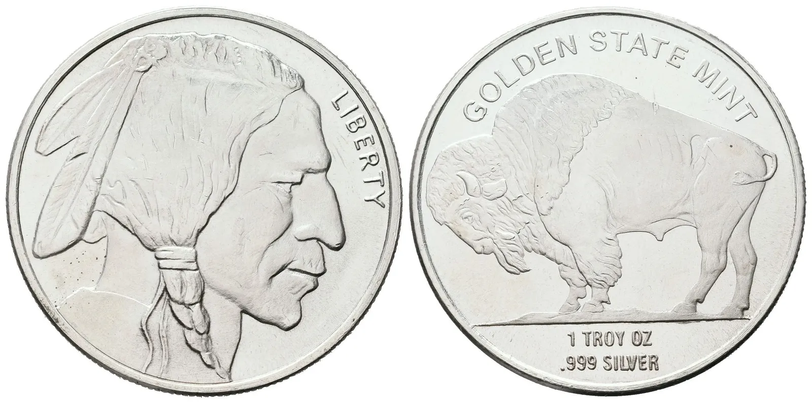 USA, Golden State Mint Buffalo