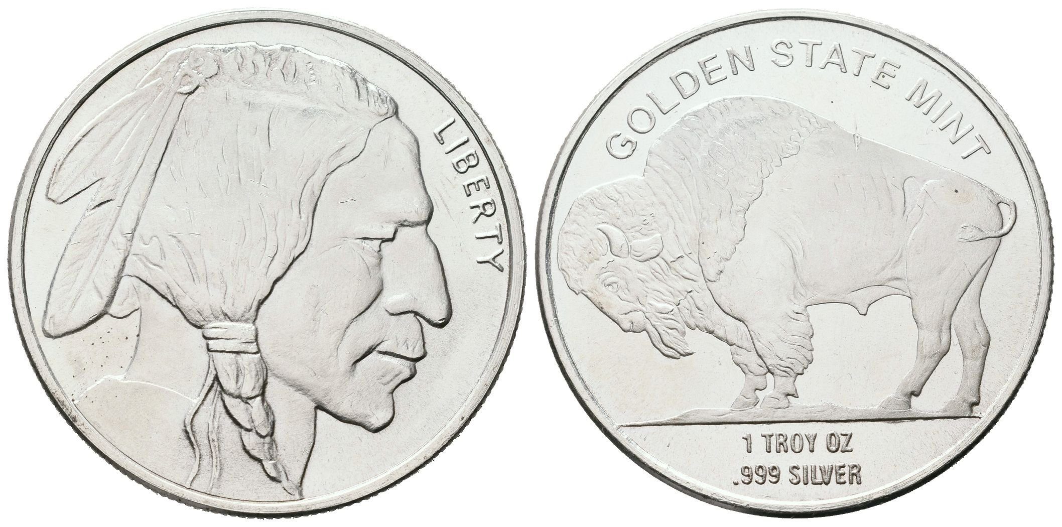 USA, Golden State Mint Buffalo