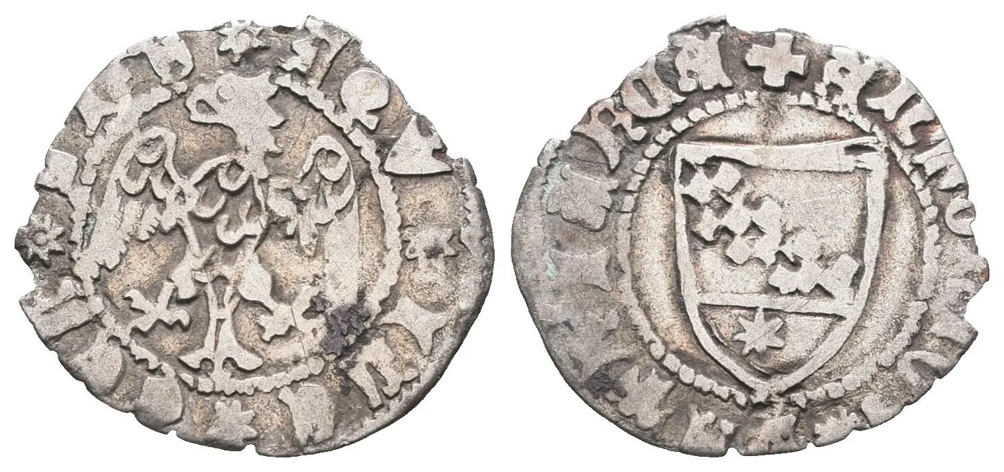 Itálie - Aquilea, Denár b.l.