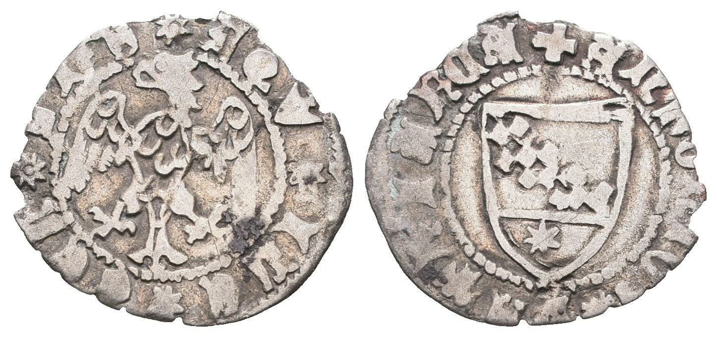 Itálie - Aquilea, Denár b.l.