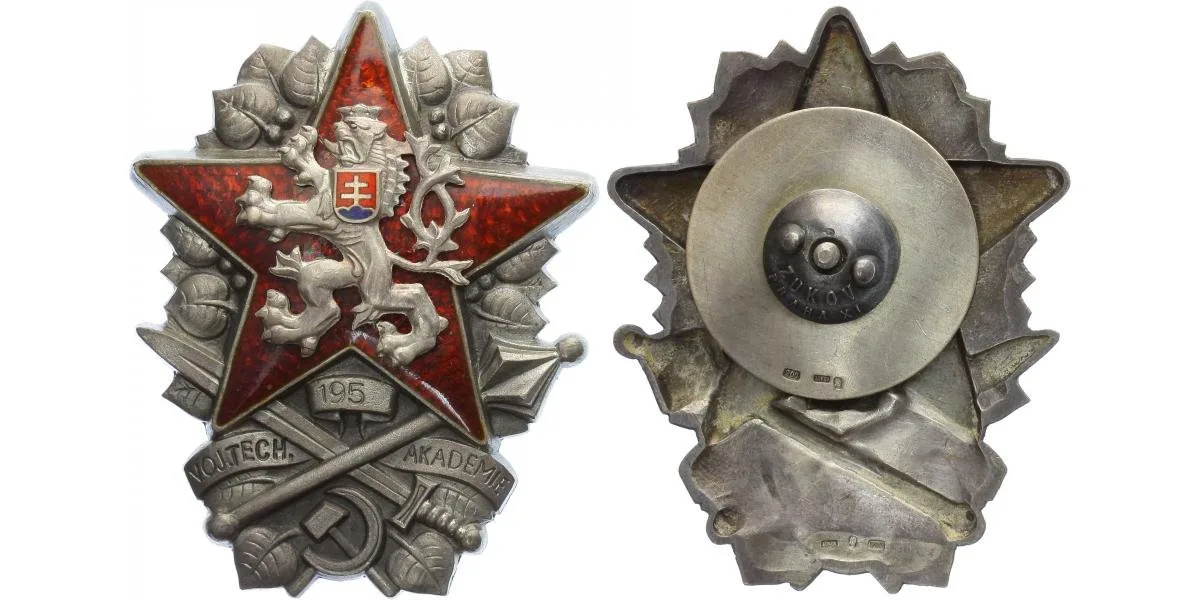 Československo - odznaky vojenských škol — 1