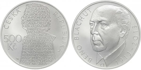 500 Kč 2013 - Beno Blachut