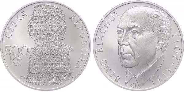 500 Kč 2013 - Beno Blachut