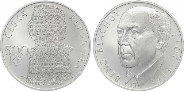 500 Kč 2013 - Beno Blachut
