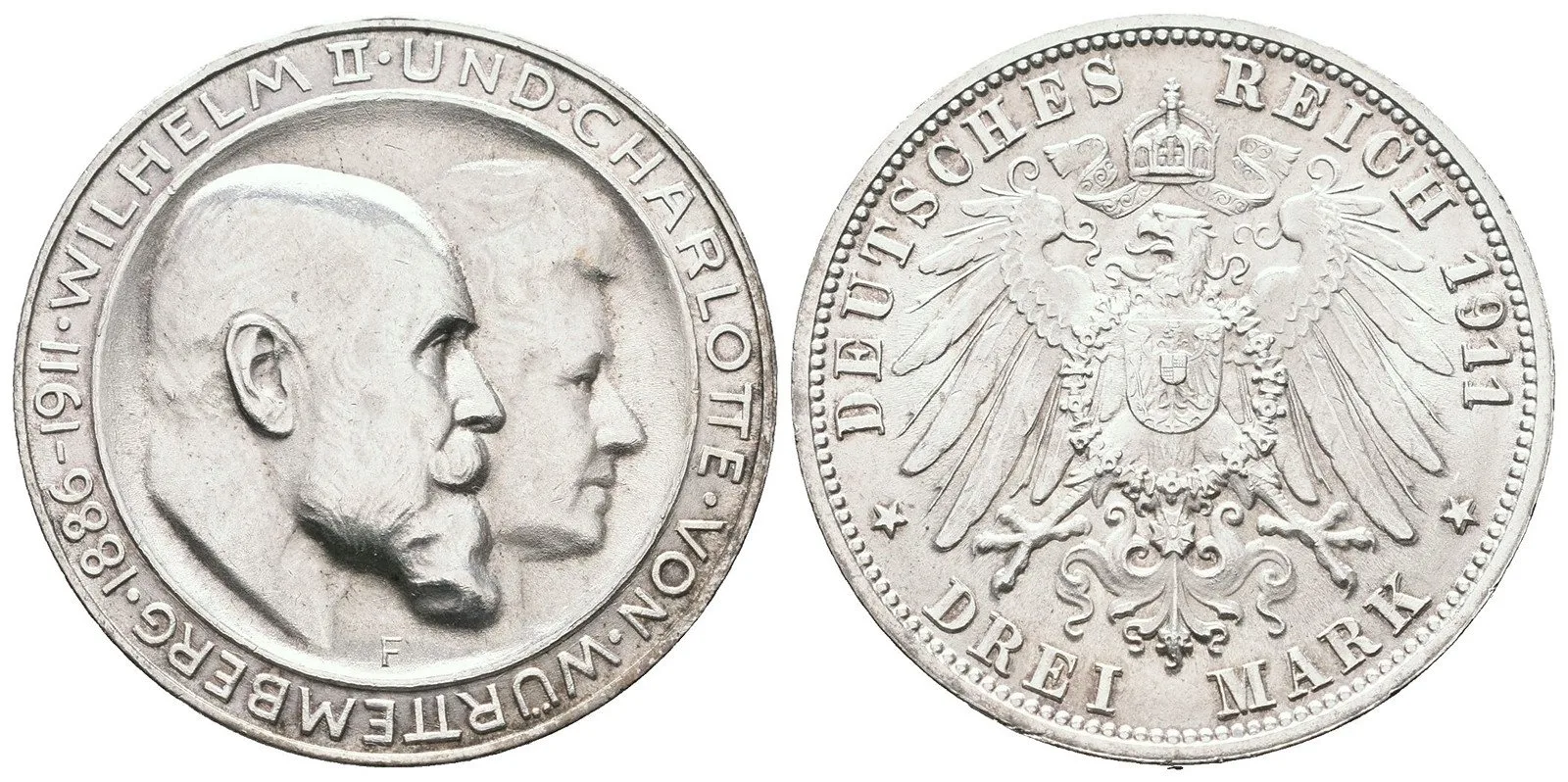 Württemberg, Wilhelm II., 1891 - 1918 — 1