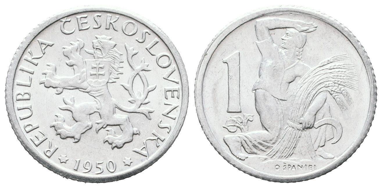 1 Koruna 1950