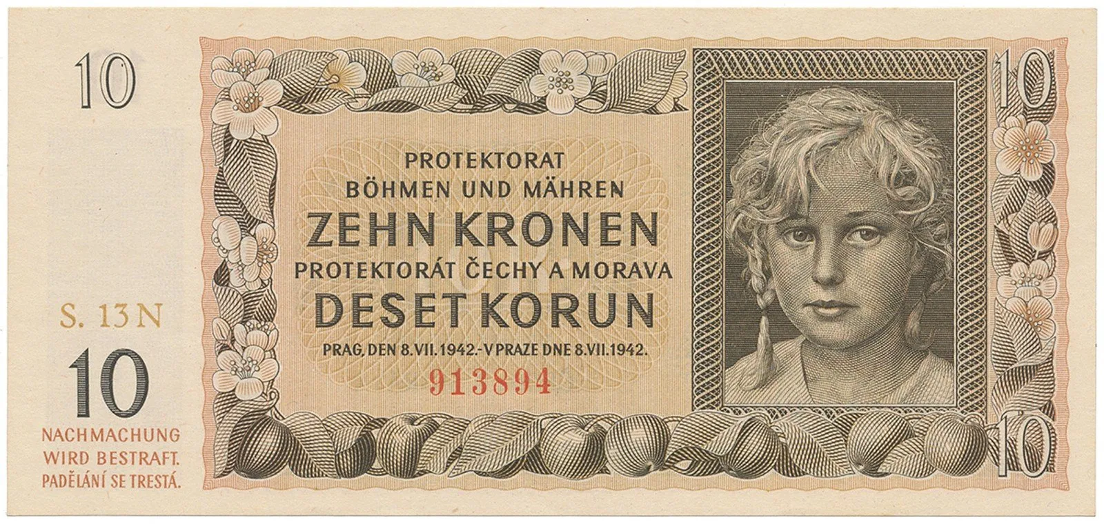 Protektorát Čechy a Morava, 1939 - 1945 — 1