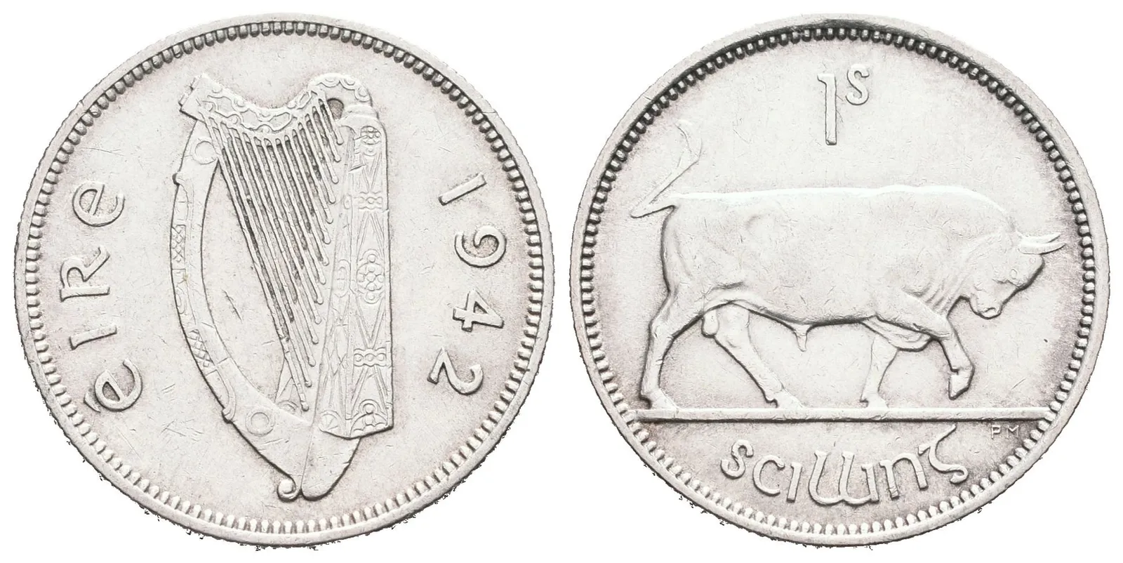 Irsko, 1 Shilling 1942